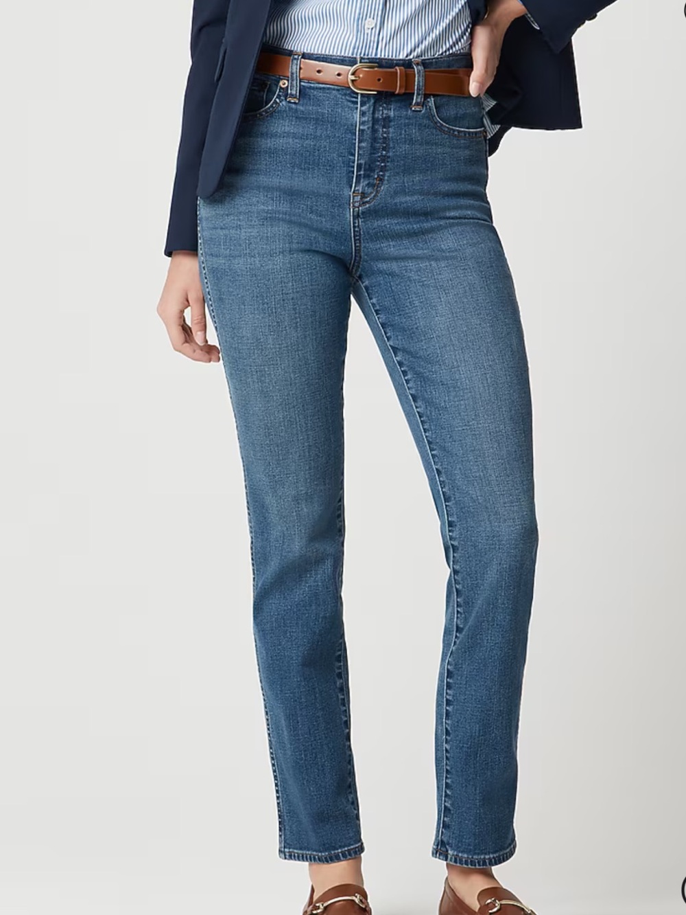 J Crew Classic Vintage All Day Stretch Jeans Like-New 27 Petite